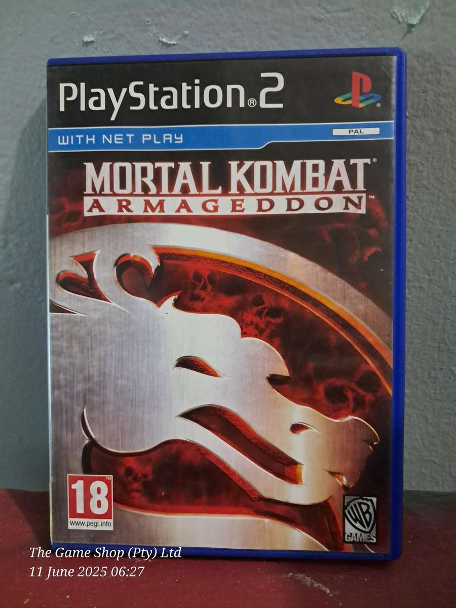 PS2 Mortal Kombat Armageddon CIB
