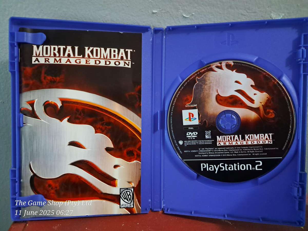 PS2 Mortal Kombat Armageddon CIB