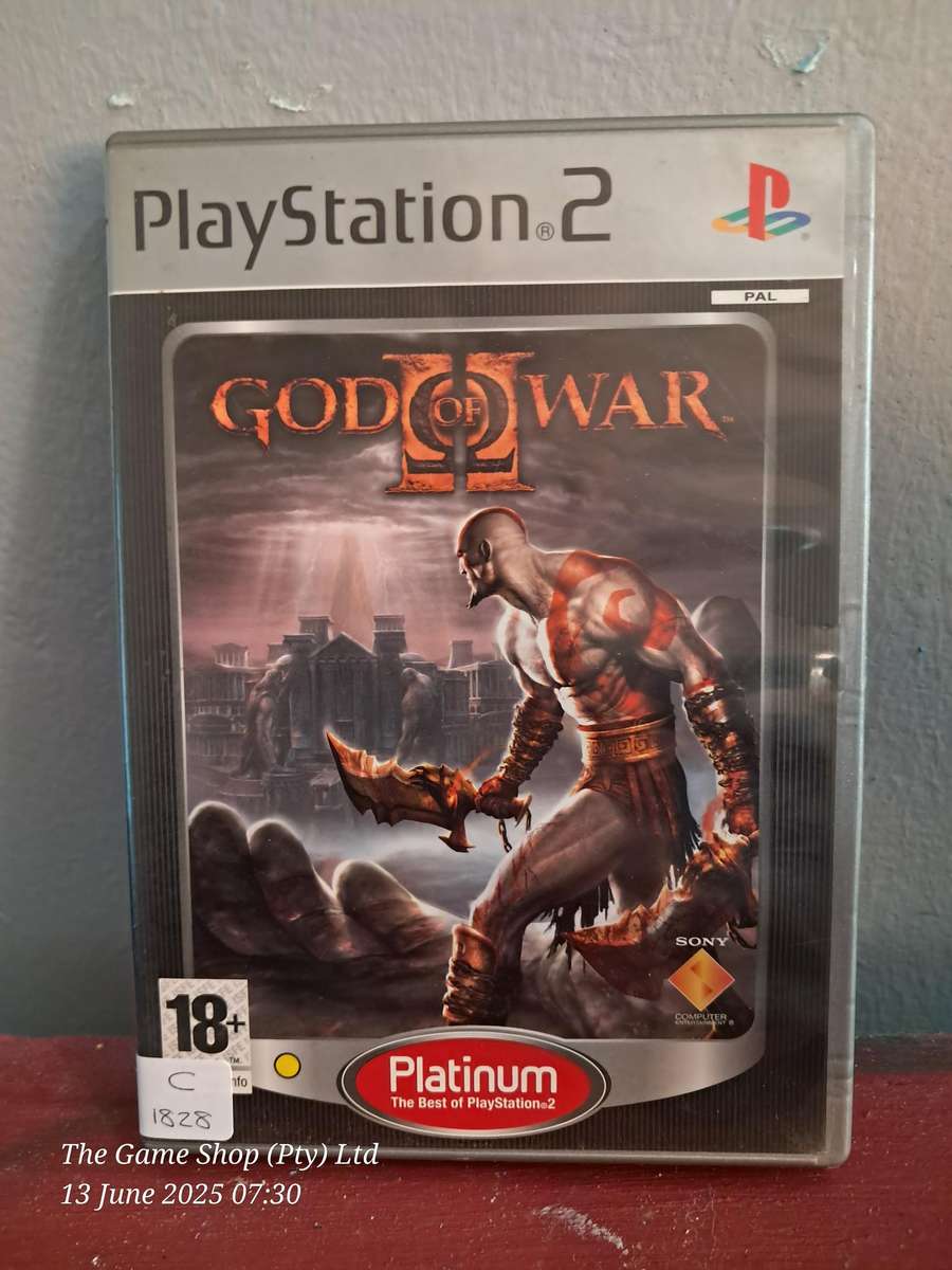 PS2 God of War II (Platinum) - CIB
