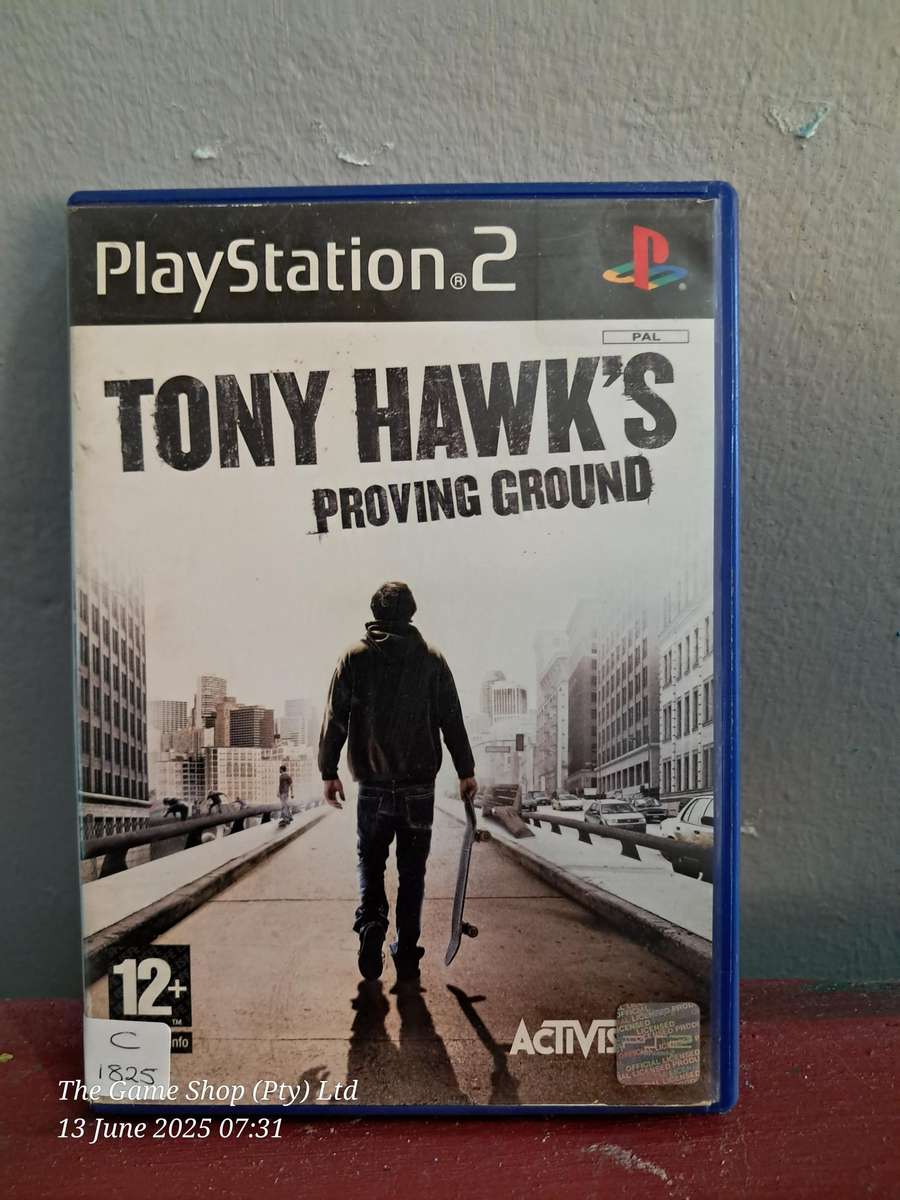 PS2 Tony Hawk's Proving Ground - CIB