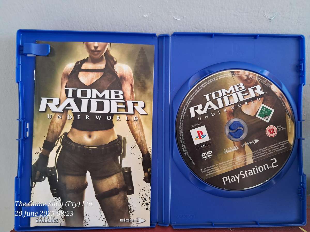 PS2 Tomb Raider : Underworld - CIB