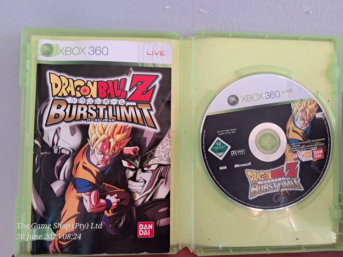 Xbox 360 Dragonball Z : Burstlimit - CIB
