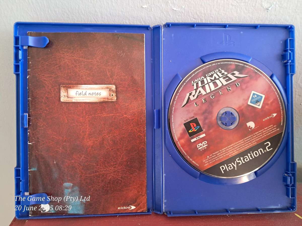 PS2 Tomb Raider Legend - CIB