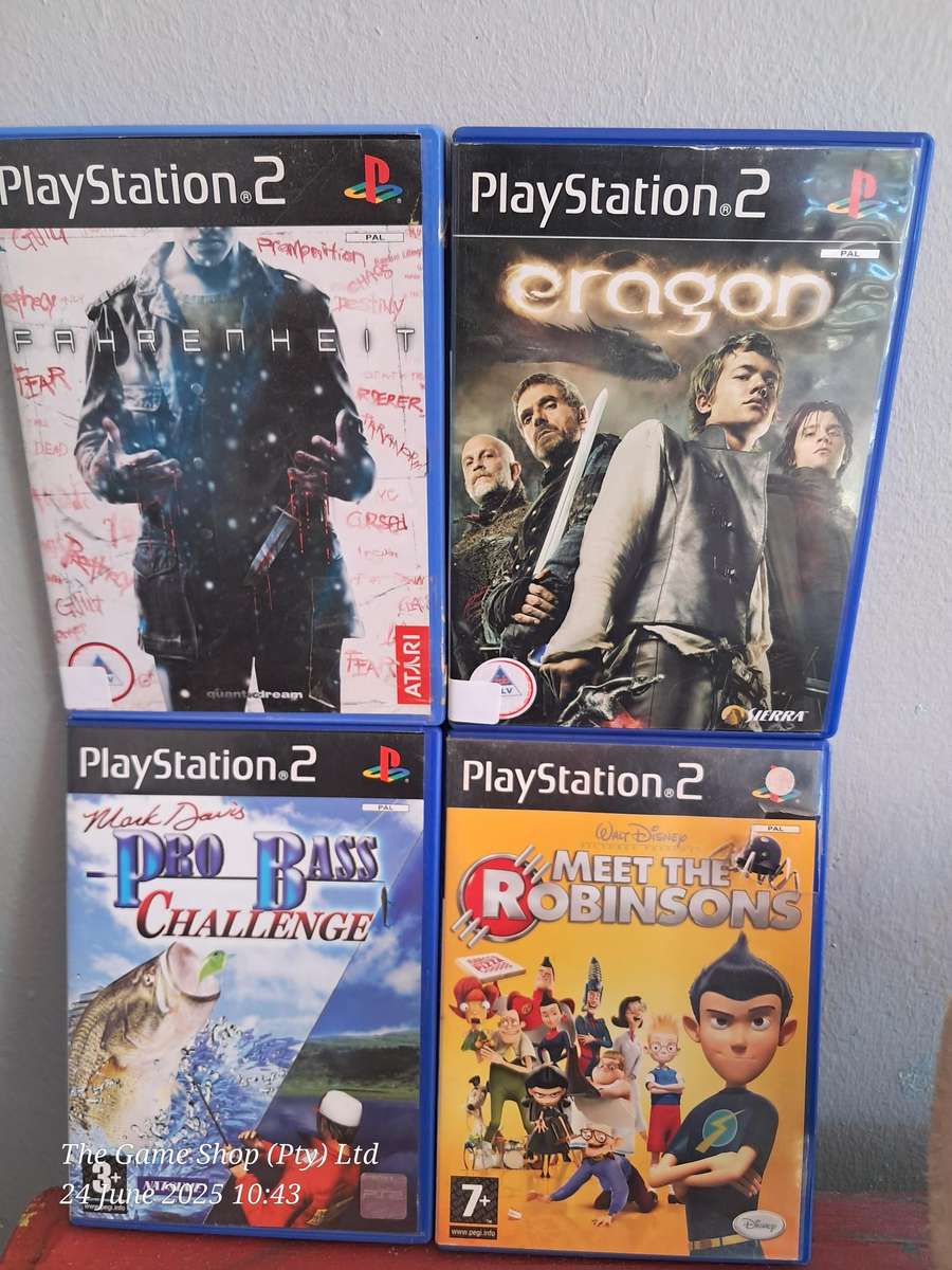 PS 2 BUNDLE (4XGAMES)