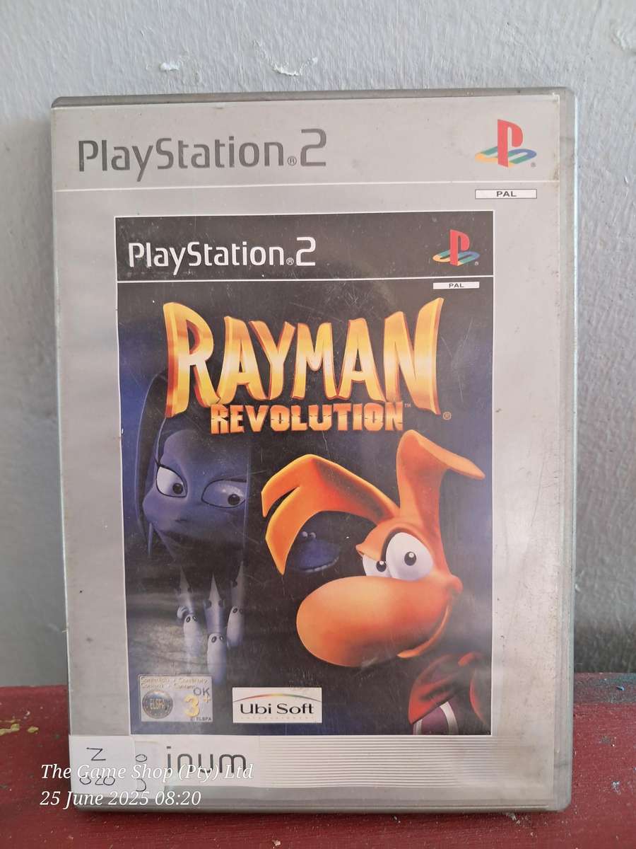 PS2 Rayman Revolution (Platinum) - CIB