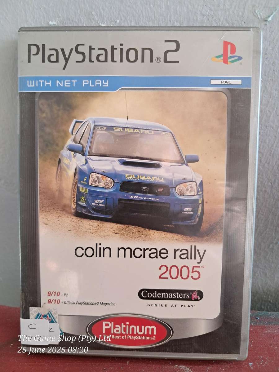 PS2 Colin McRae Rally 2005 - CIB