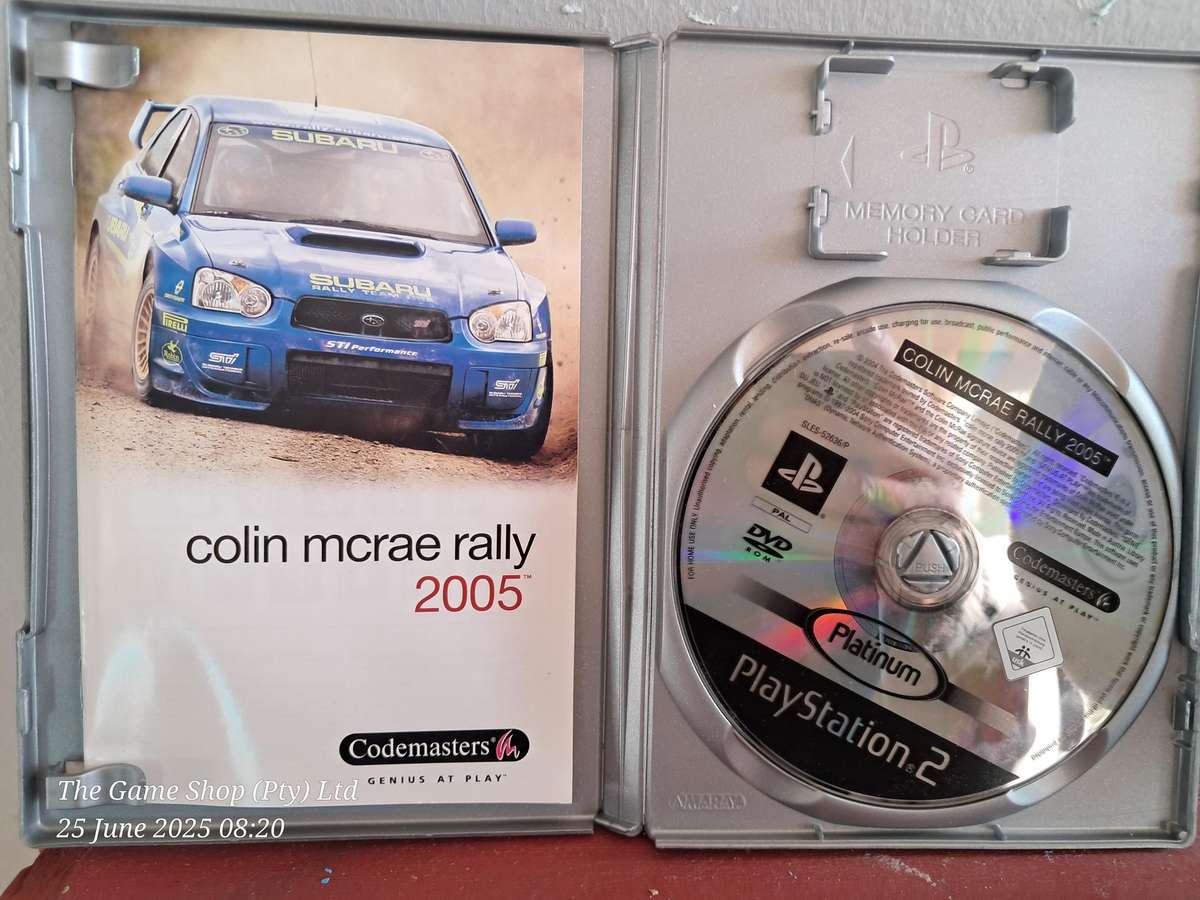 PS2 Colin McRae Rally 2005 - CIB
