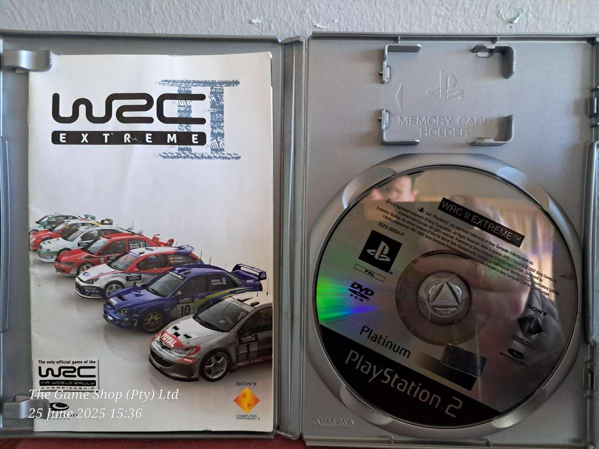 PS2 WRC II EXTREME (PLATINUM) - CIB