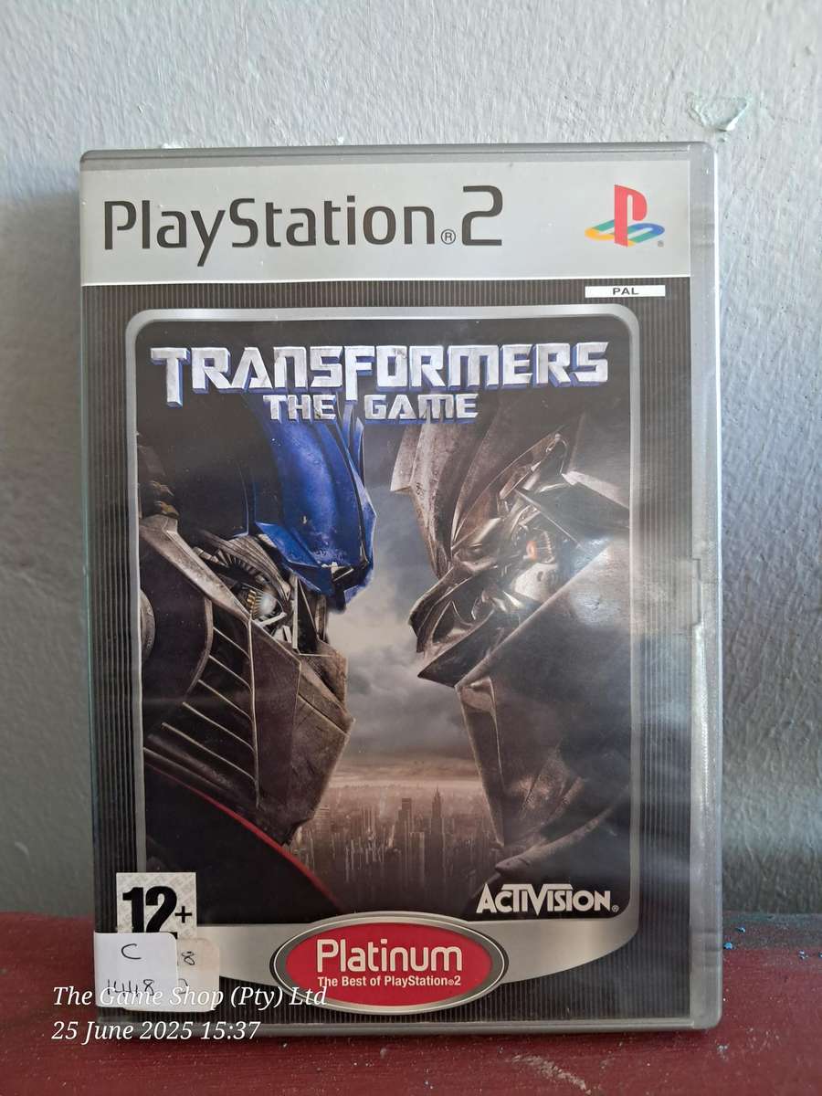 PS2 Transformers : the Game (Platinum) - CIB