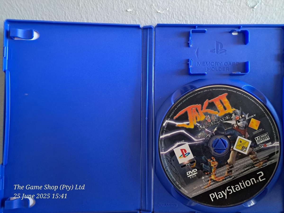 PS2 Jak II - Renegade - No Manual