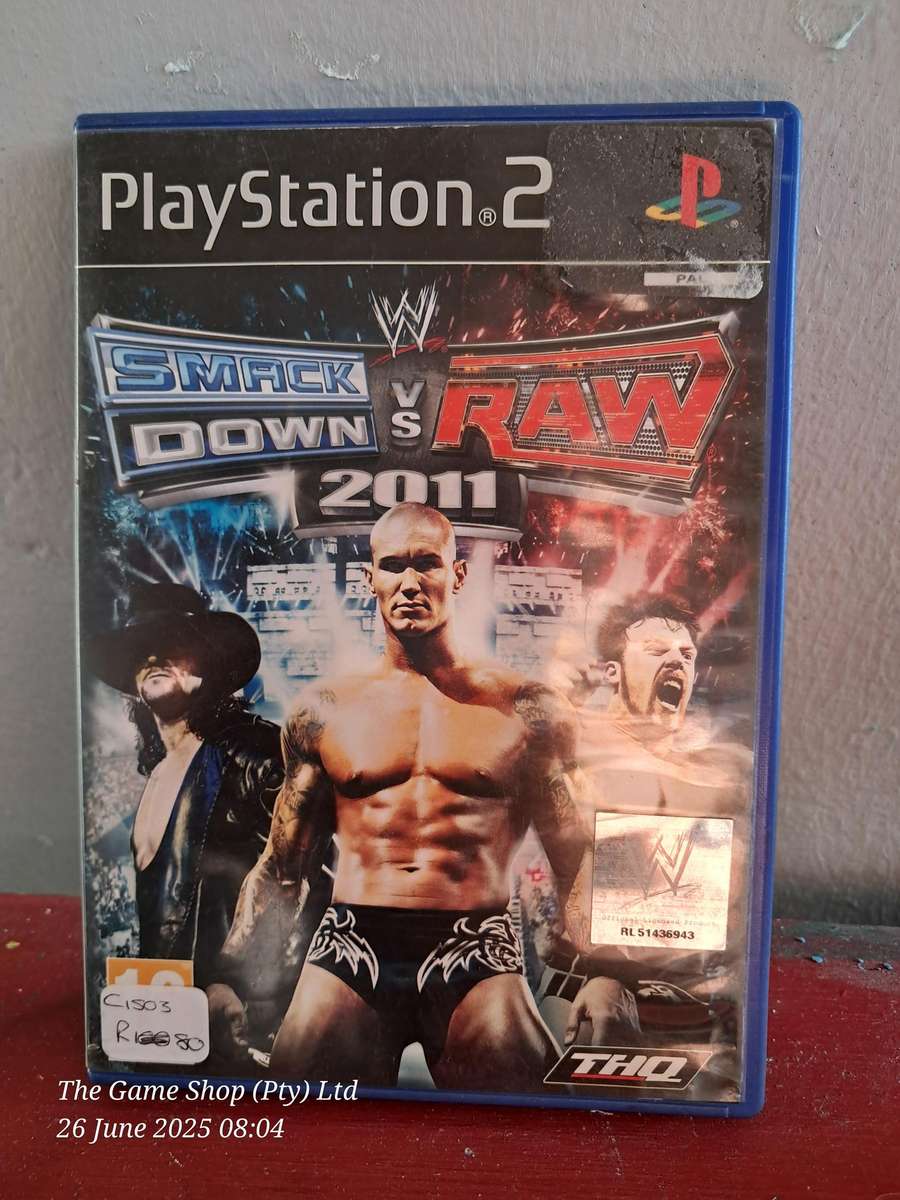 PS2 SMACKDOWN VS RAW 2011 - CIB