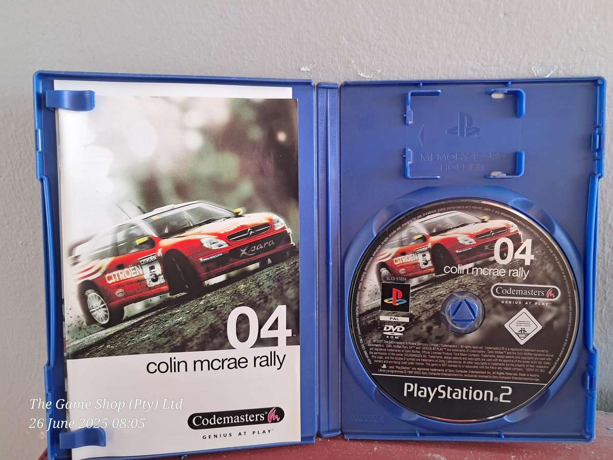 PS2 COLIN MCRAE RALLY 07 - CIB