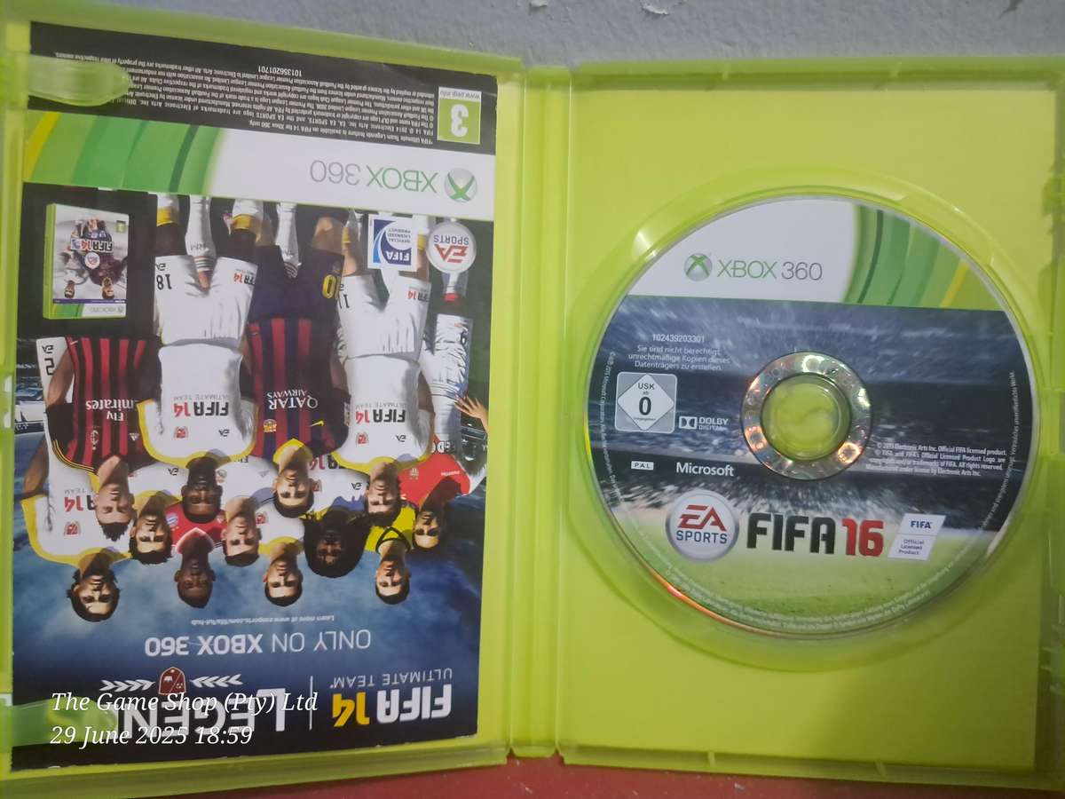 XBOX 360 FIFA 16 -CIB