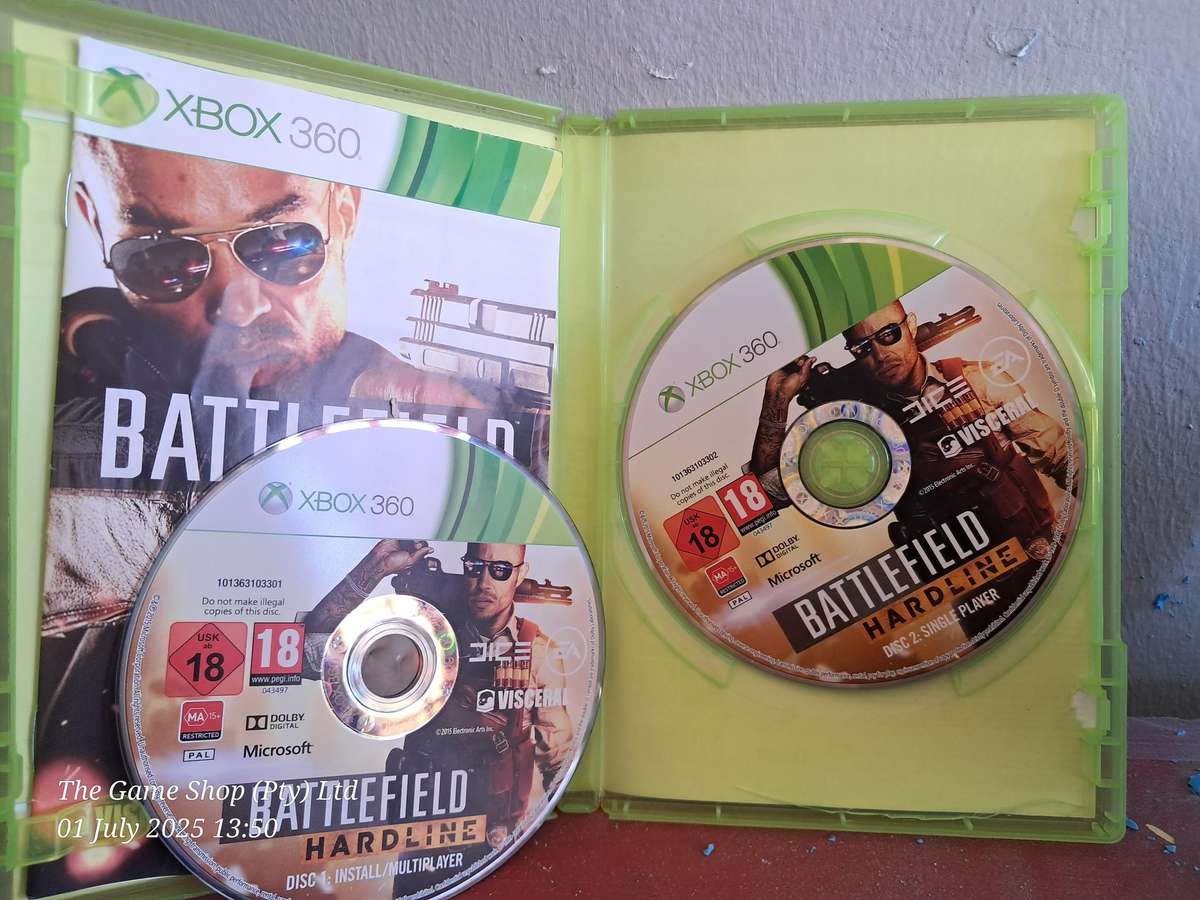XBOX 360 BATTLEFIELD HARDLINE - CIB