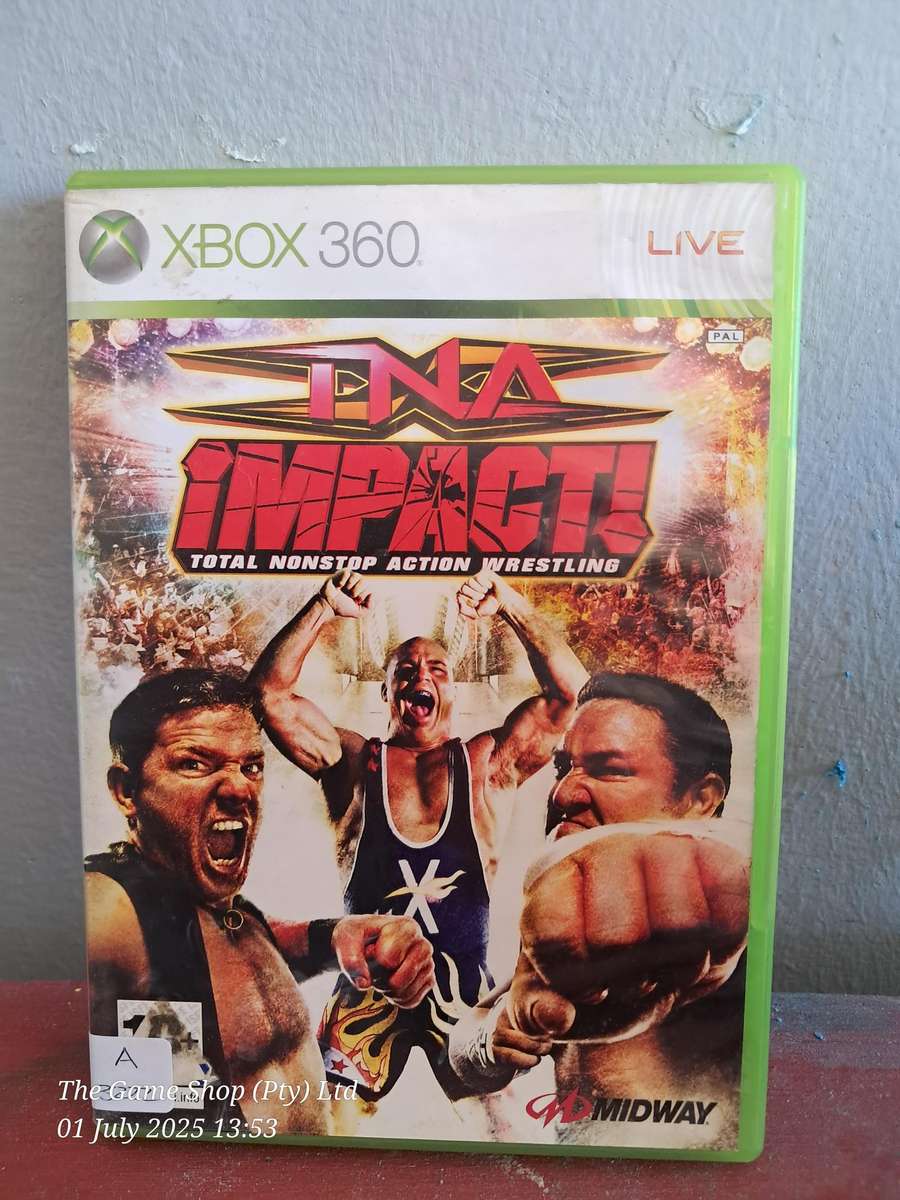 XBOX 360 TNA IMPACT WRESTLING - CIB