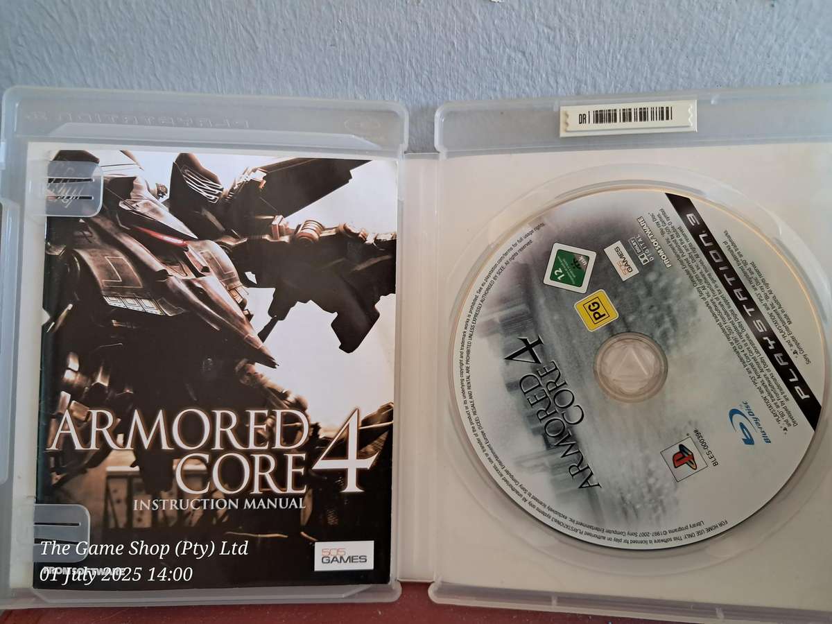 PS3 ARMORED CORE 4 - CIB