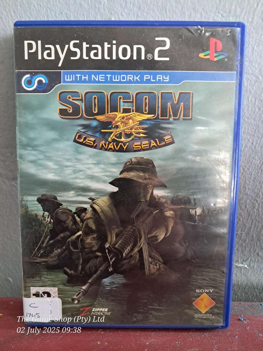 PS2 SOCOM : US NAVY SEALS - CIB