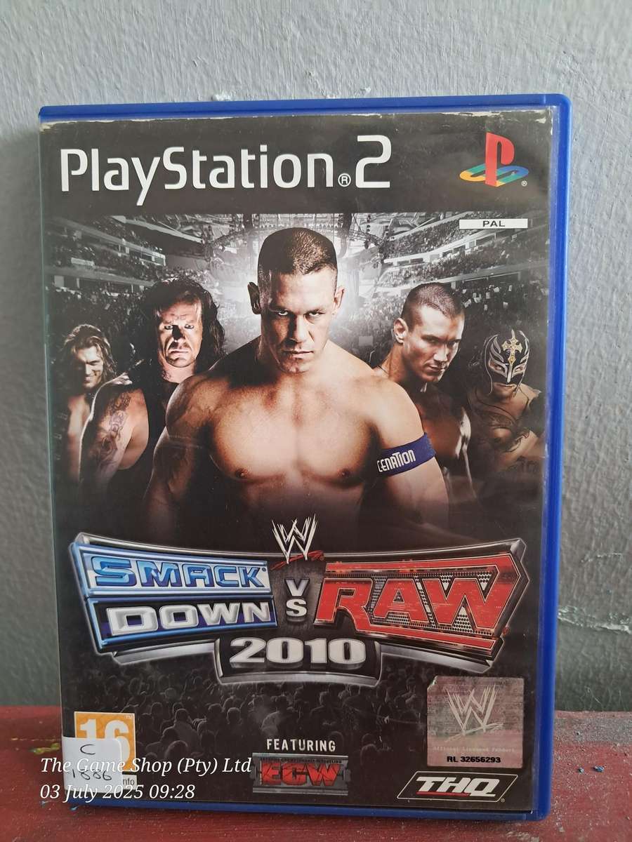 PS2 SMACKDOWN VS RAW 2010 - CIB