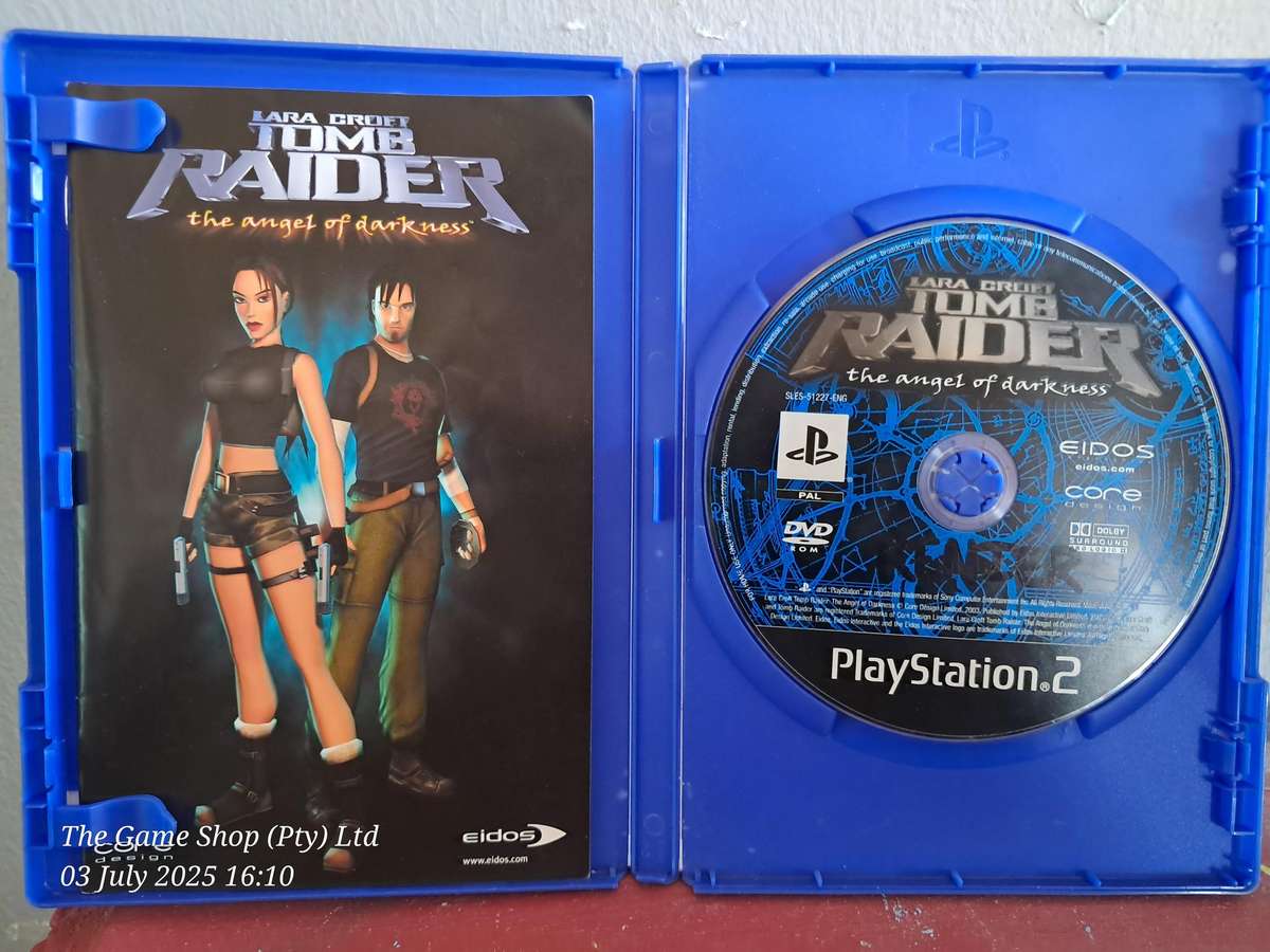 PS2 TOMB RAIDER : ANGEL OF DARKNESS - CIB