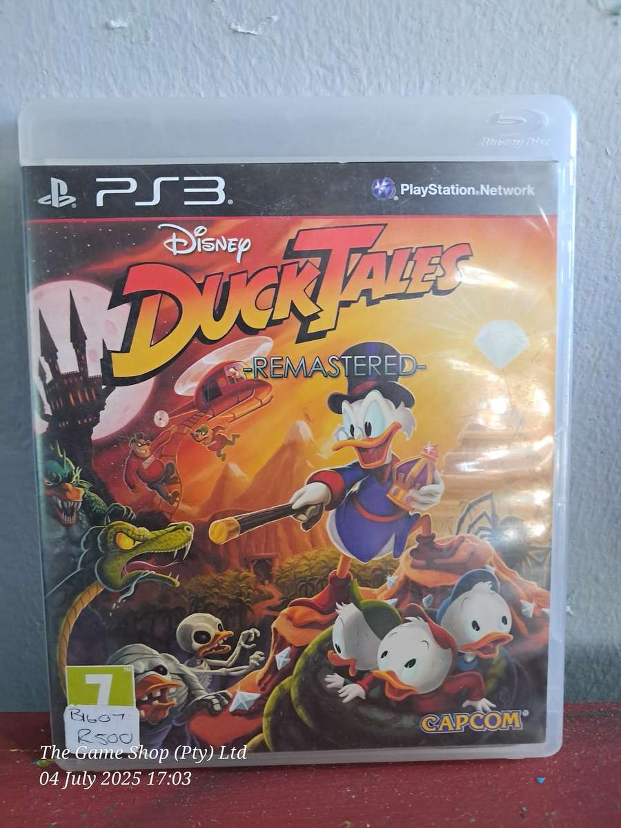 PS3 DUCKTALES REMASTERED - CIB