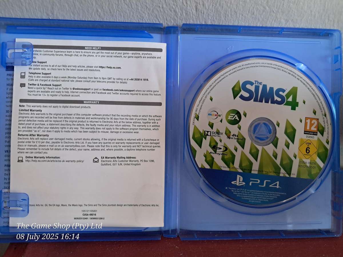 PS4 THE SIMS 4