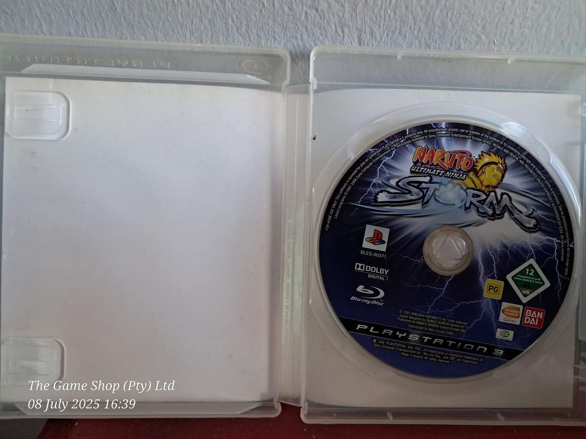 PS3 NARUTO ULTIMATE NINJA STORM - CIB