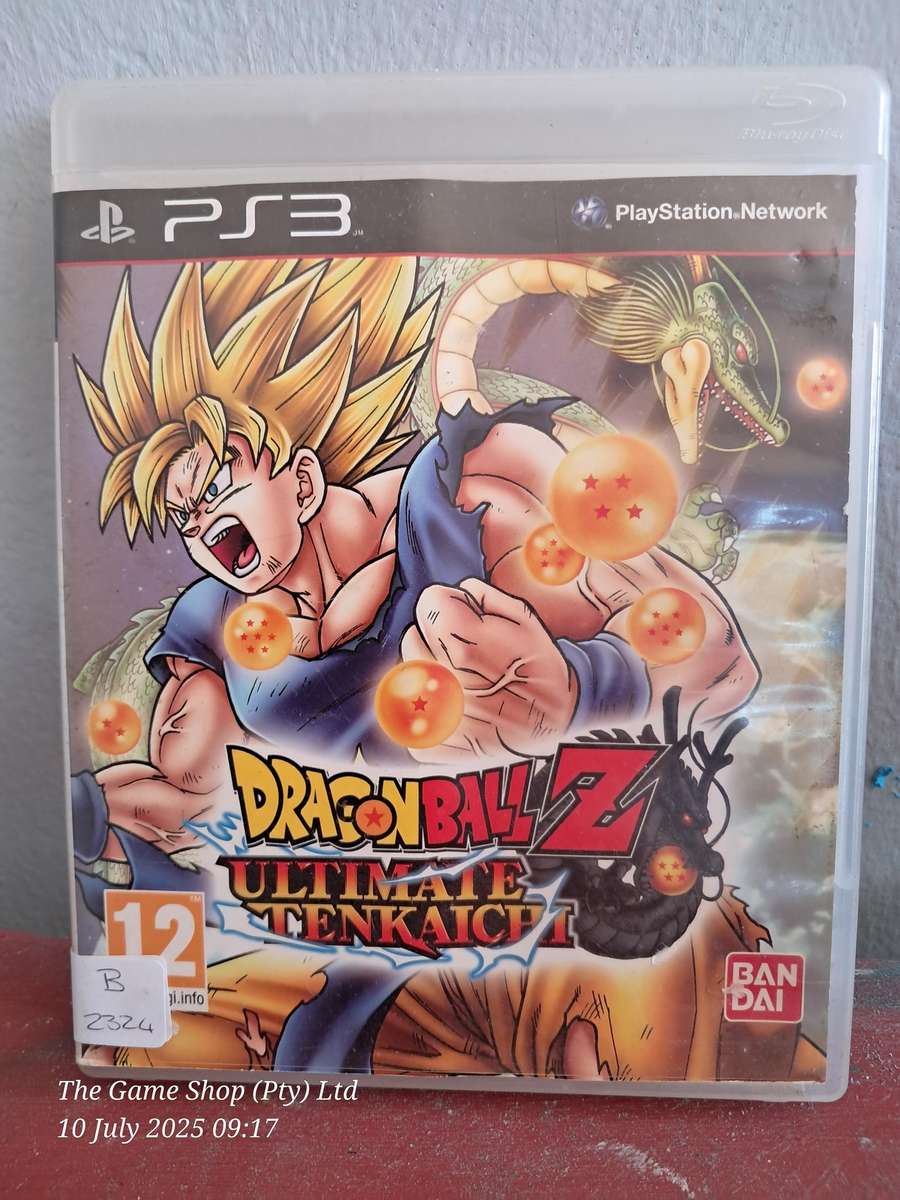 PS3 DRAGONBALL Z : ULTIMATE TENKAICHI - NO MANUAL