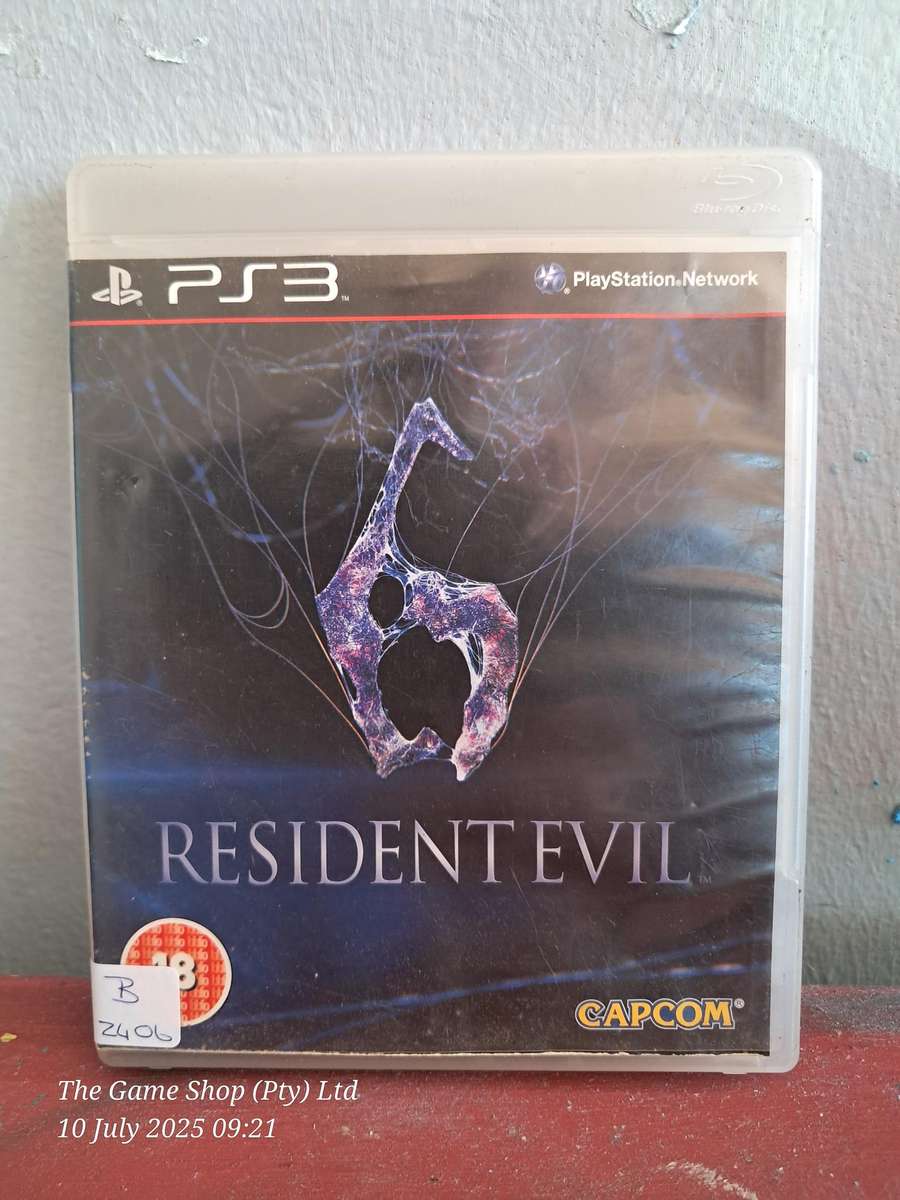 PS3 RESIDENT EVIL 6 - CIB