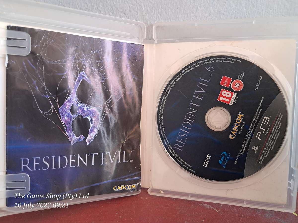 PS3 RESIDENT EVIL 6 - CIB