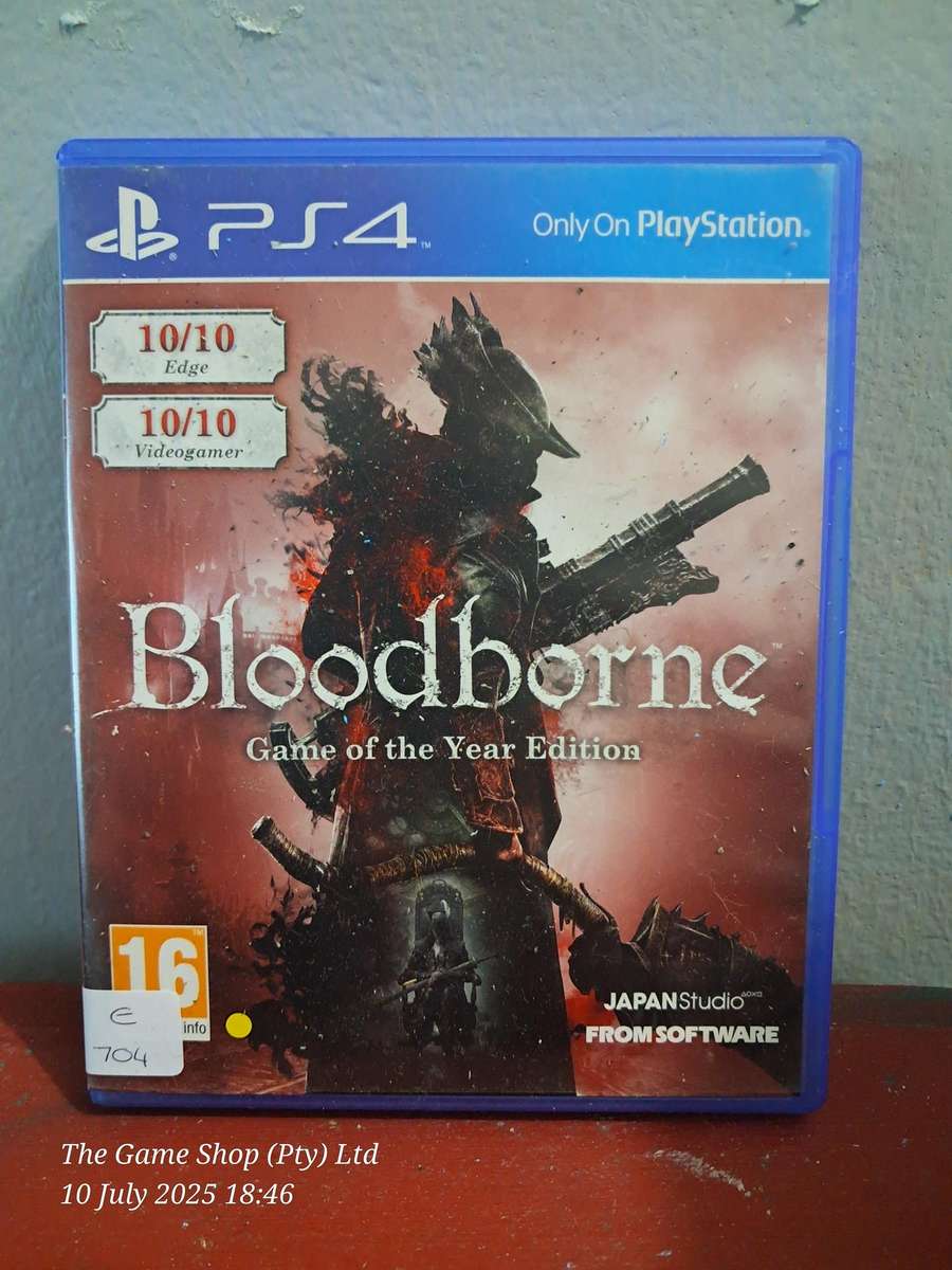 PS4 BLOODBORNE - GAME OF THE YEAR EDITION