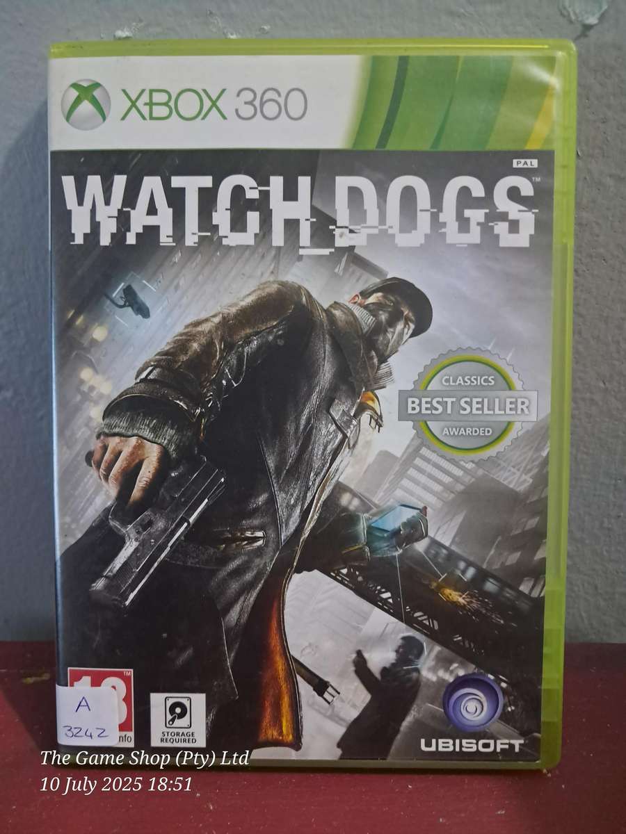 XBOX 360 WATCHDOGS - CIB
