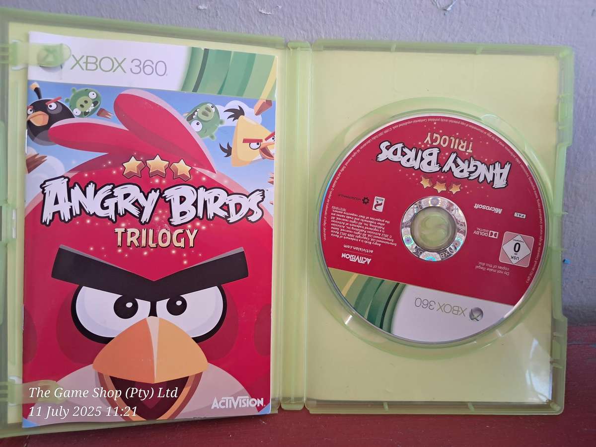 Xbox 360 Angry Birds Trilogy - CIB
