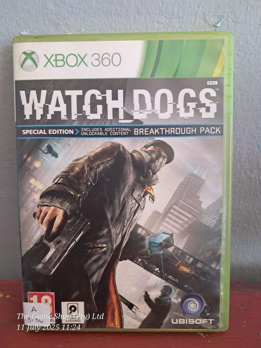 XBOX 360 WATCHDOGS - CIB
