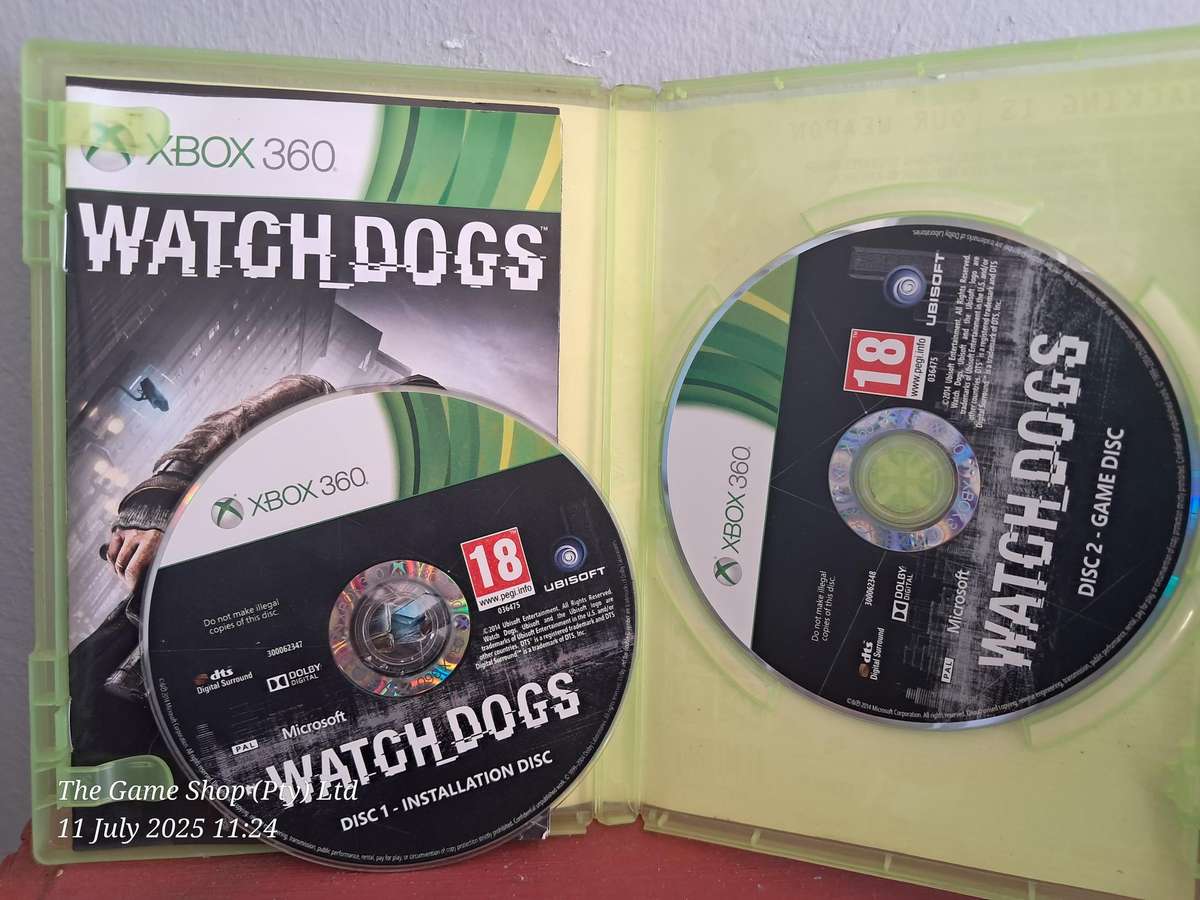 XBOX 360 WATCHDOGS - CIB