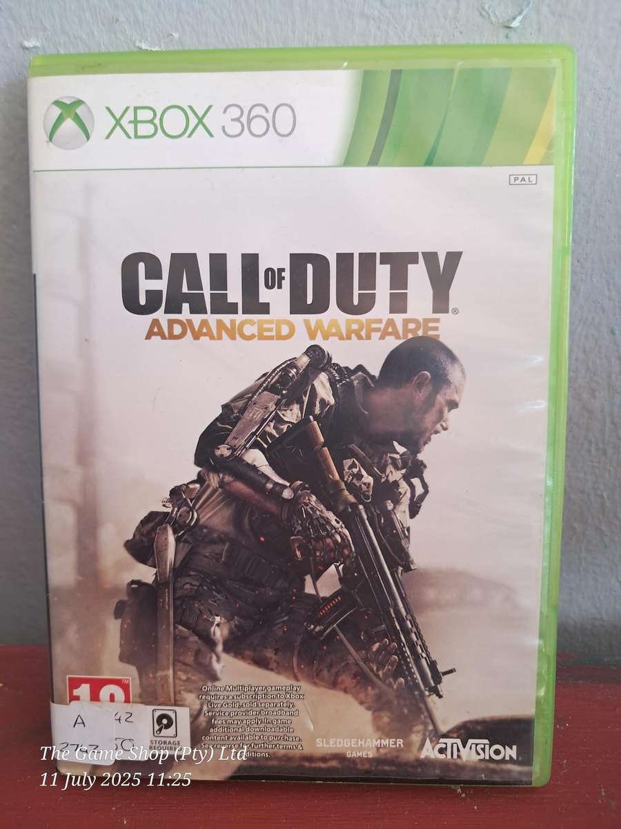 XBOX 360 CALL OF DUTY : ADVANCED WARFARE - NO MANUAL