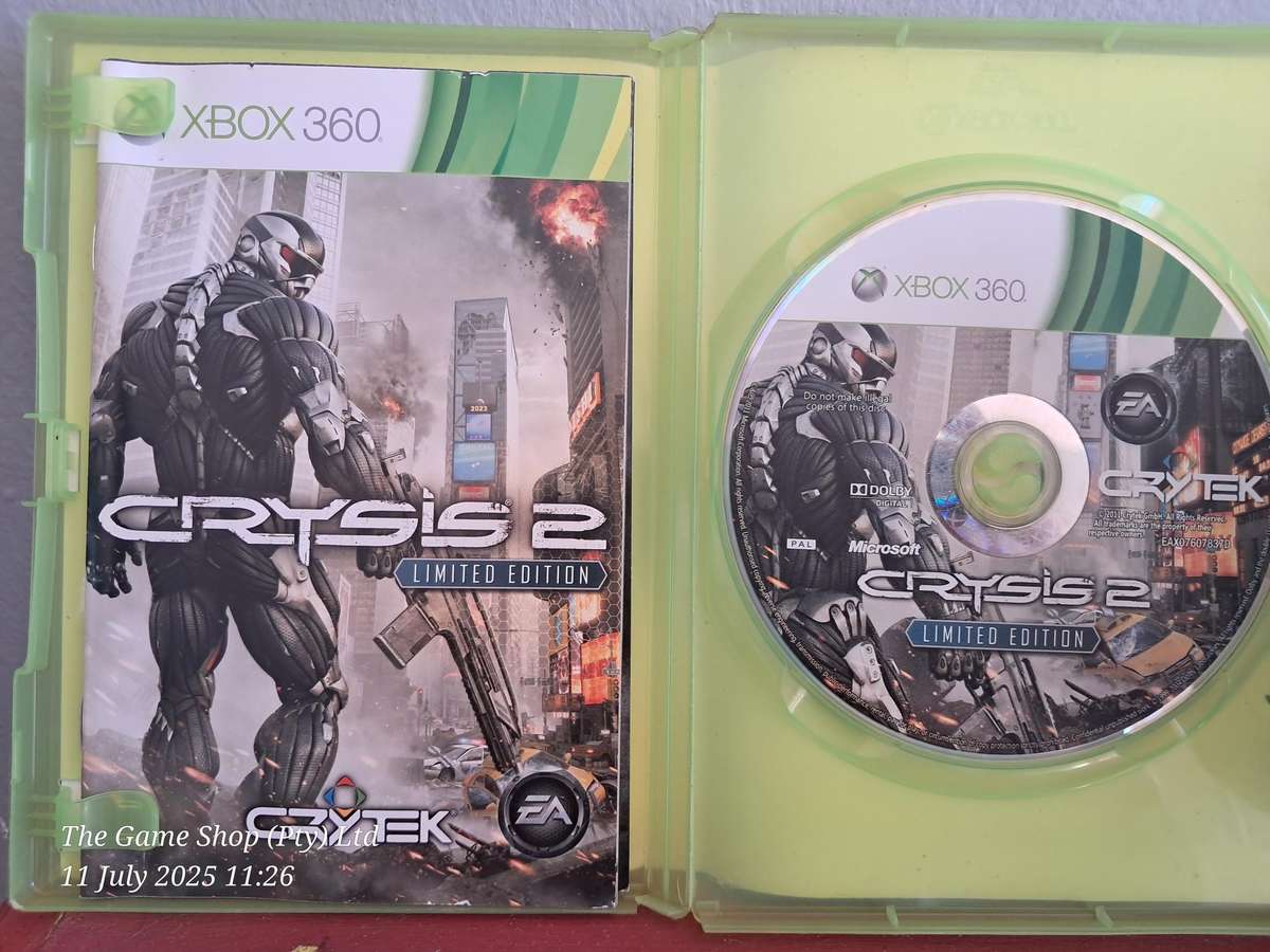 XBOX 360 CRYSIS 2 - CIB