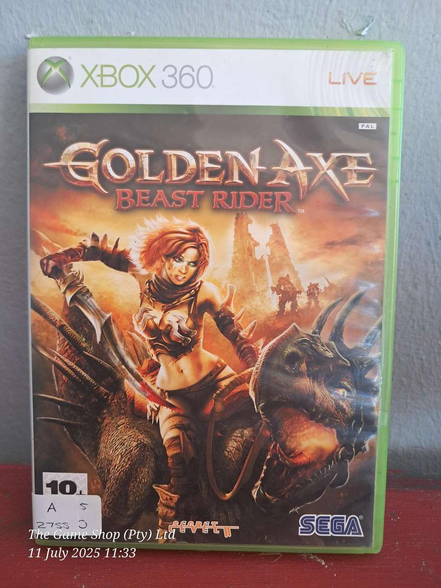 XBOX 360 GOLDEN AXE : BEAST RIDER - CIB
