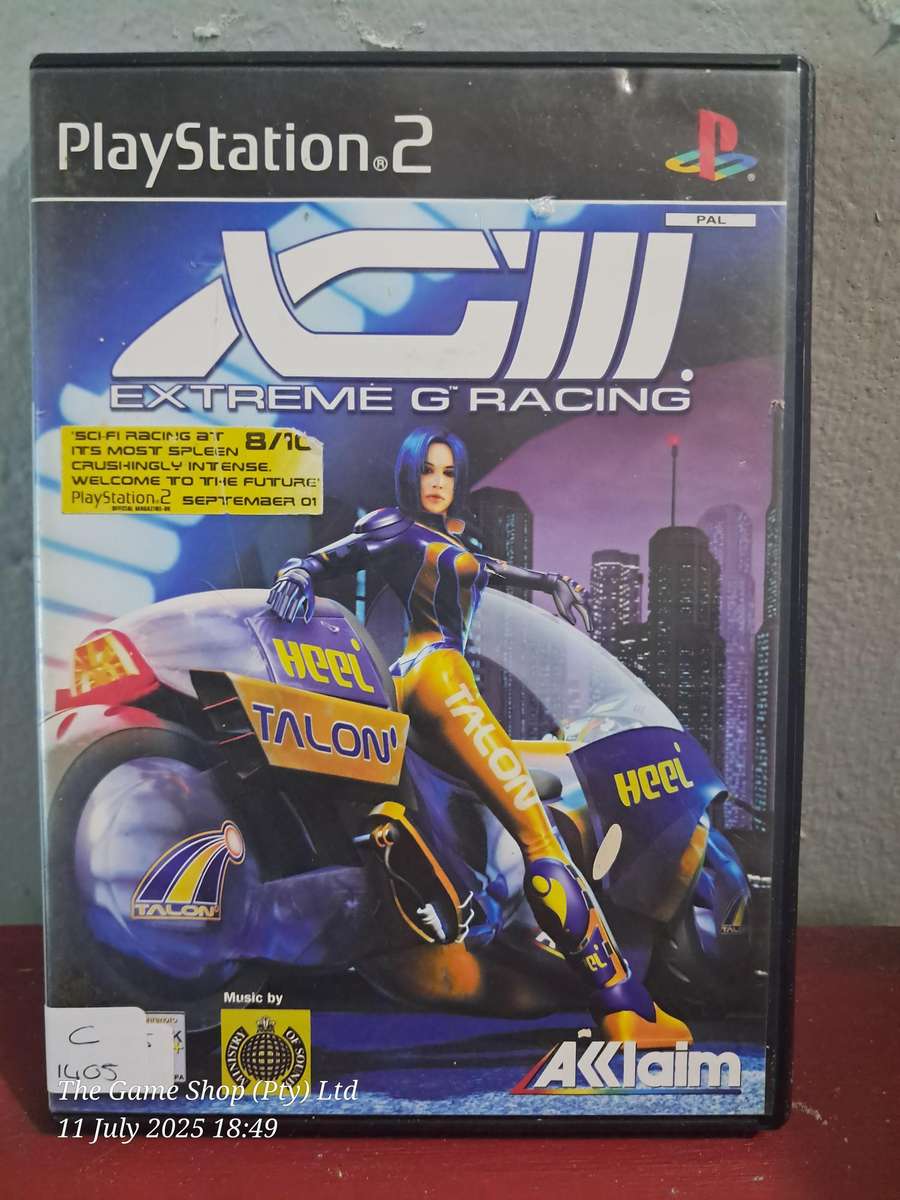 PS2 XG3 EXTREME RACING - NO MANUAL