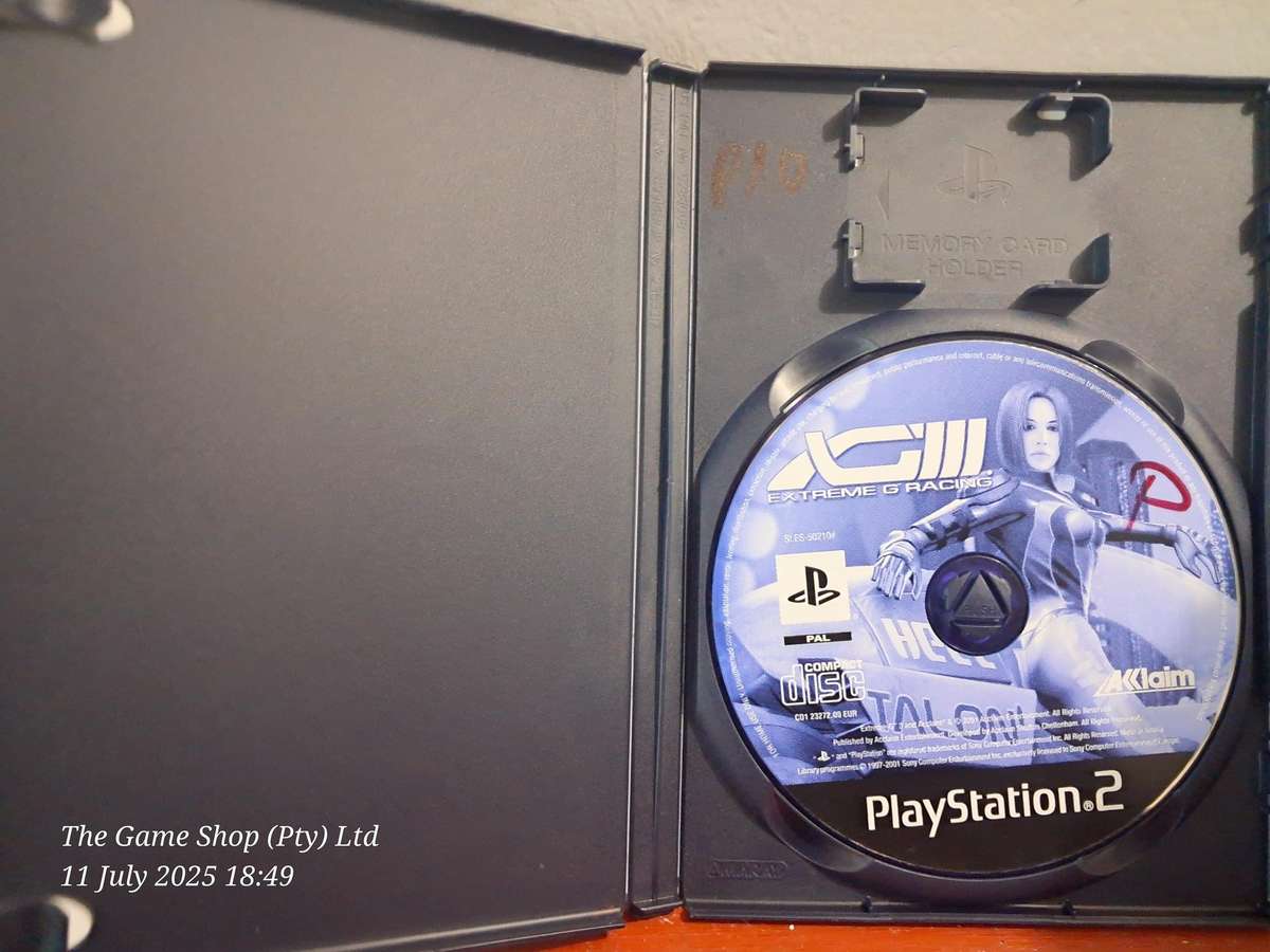 PS2 XG3 EXTREME RACING - NO MANUAL
