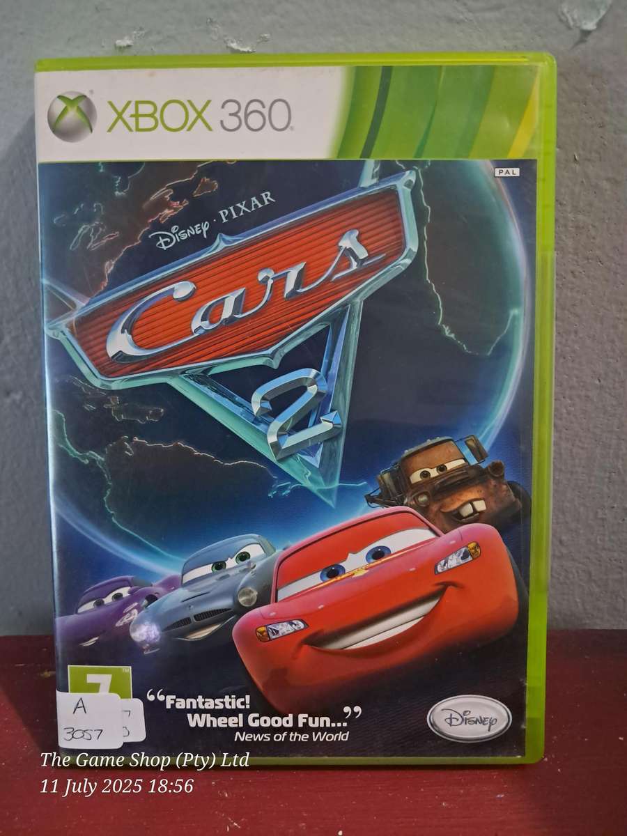 XBOX 360 CARS 2 - NO MANUAL