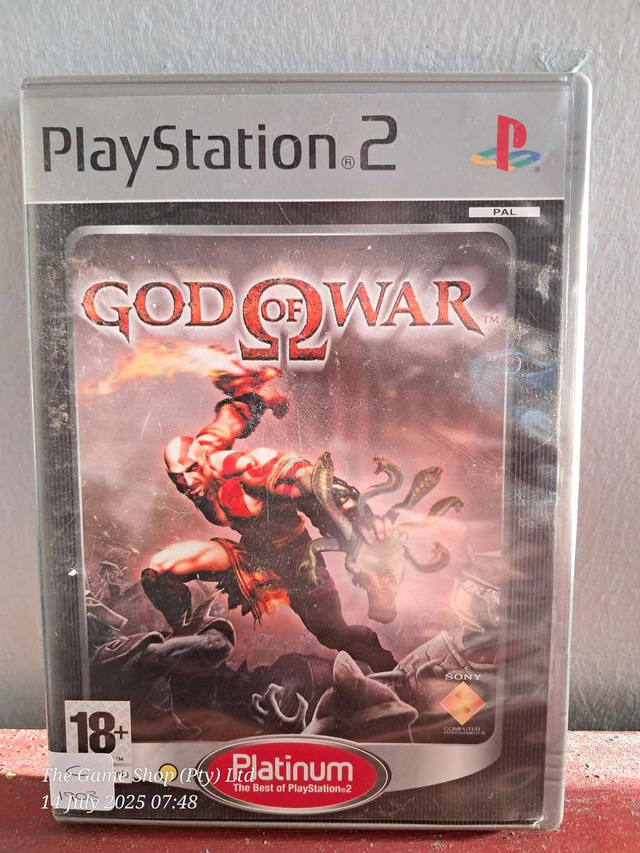 PS2 GOD OF WAR (PLATINUM) - CIB