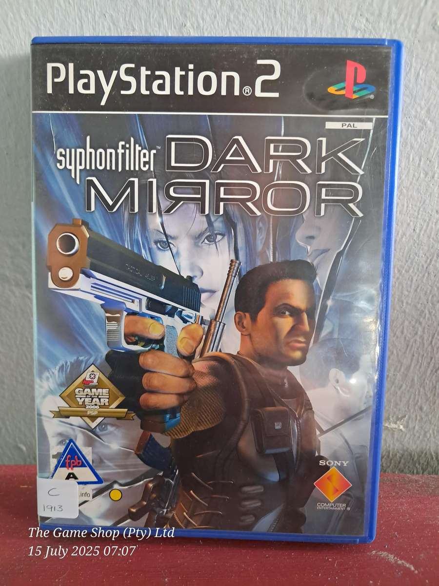 PS2 SYPHON FILTER : DARK MIRROR - CIB
