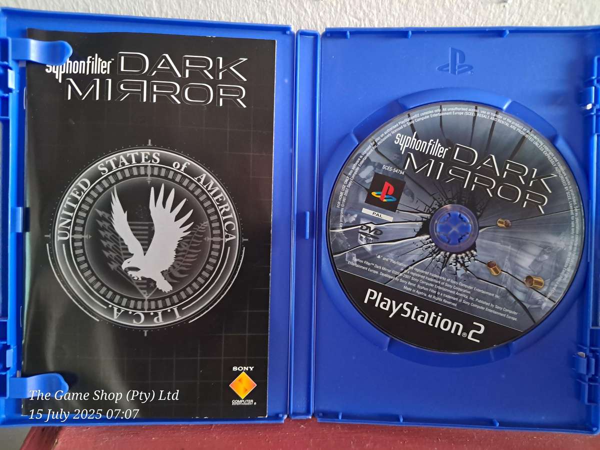 PS2 SYPHON FILTER : DARK MIRROR - CIB