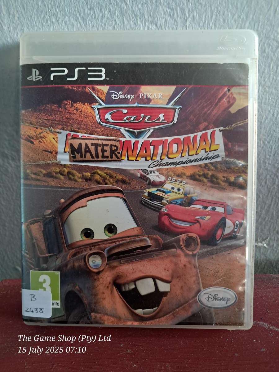 PS3 CARS MATER-NATIONAL CIB