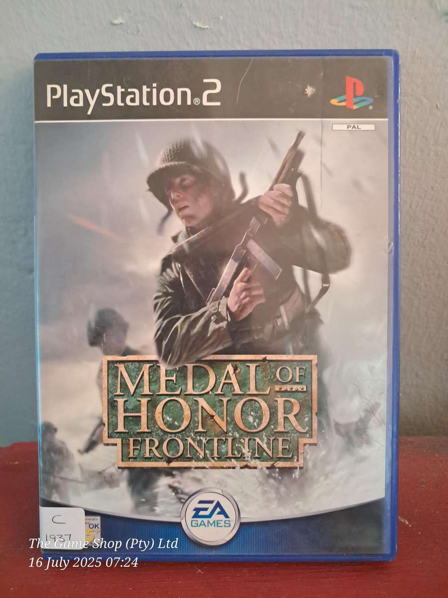 PS2 MEDAL OF HONOR : FRONTLINE - NO MANUAL