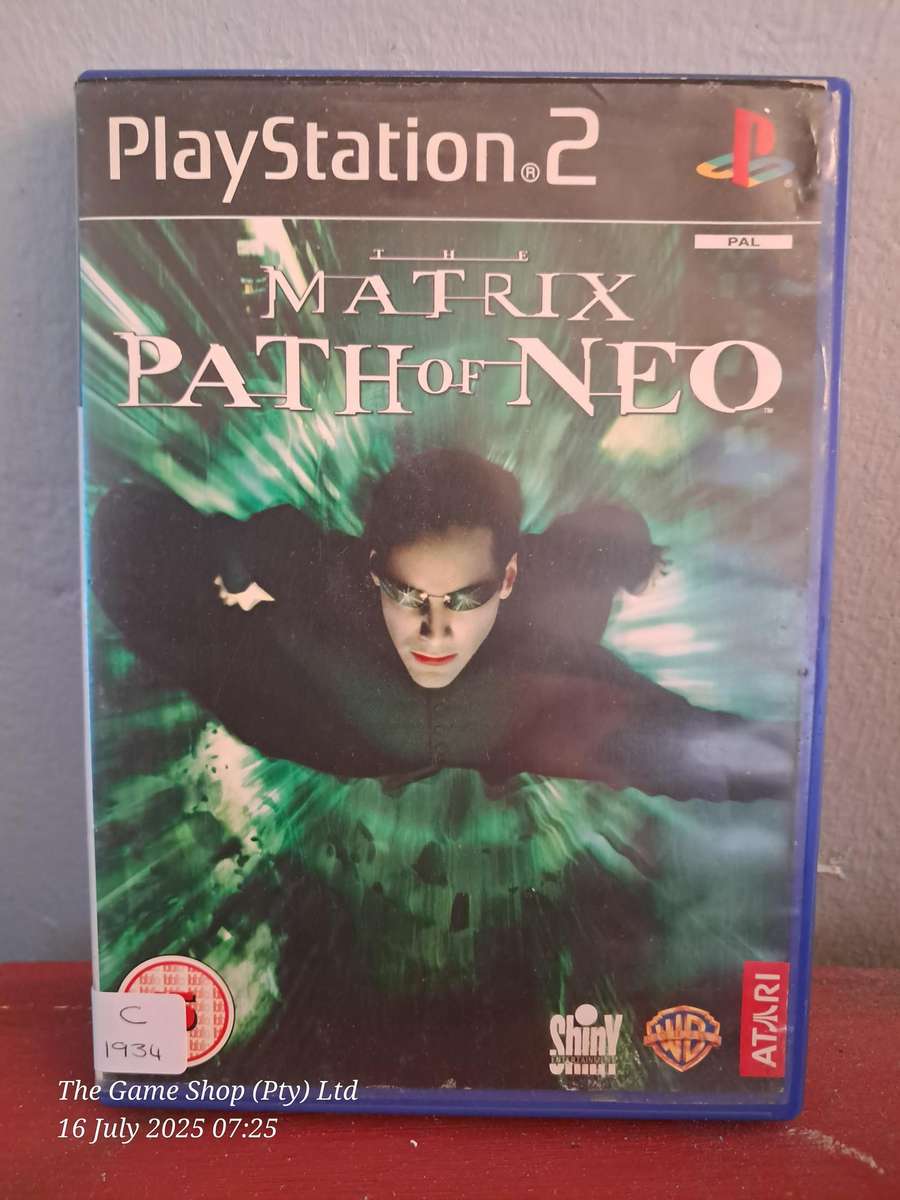 PS2 THE MATRIX : PATH OF NEO - CIB
