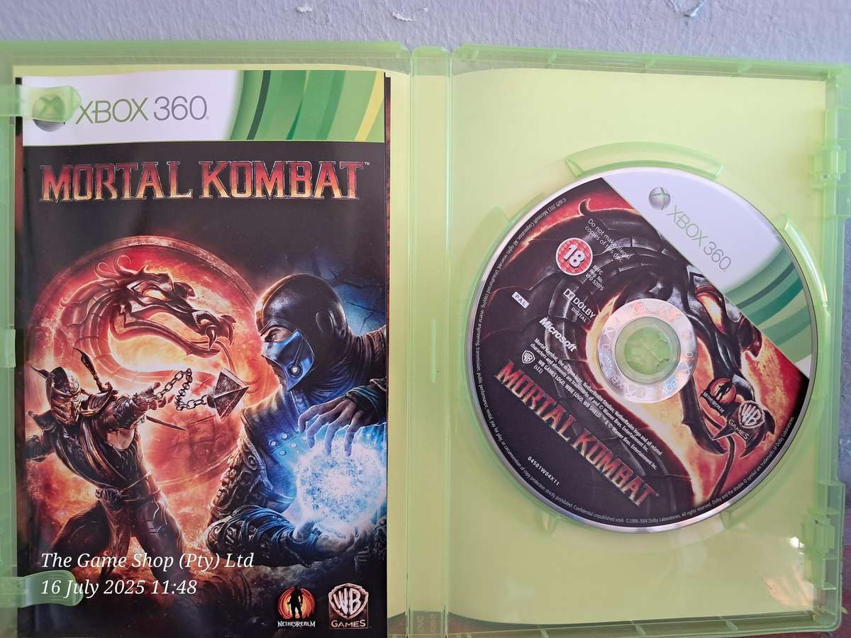 Xbox 360 Mortal Kombat - CIB