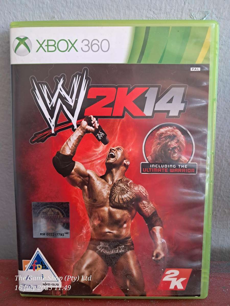 XBOX 360 WWE 2K14 - NO MANUAL
