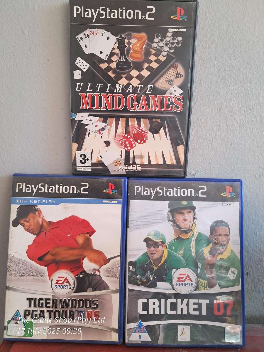 PS2 BUNDLE (3X GAMES)