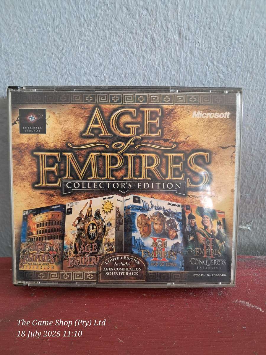 PC AGE OF EMPIRES : COLLECTORS EDITION